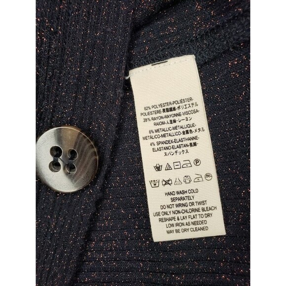 Free People We The Free Women’s (Size M) Sparkly Duster Cardigan Front Button - Picture 6 of 10